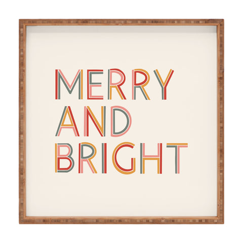 Rachel Szo Merry and Bright Light Square Tray