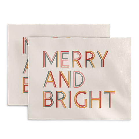 Rachel Szo Merry and Bright Light Placemat