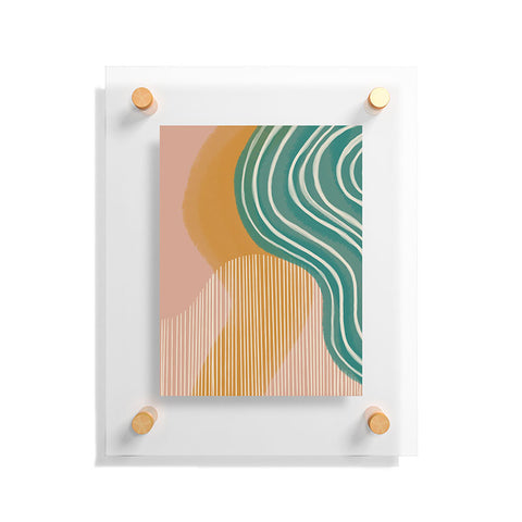 Rachel Szo Morning Swim Floating Acrylic Print