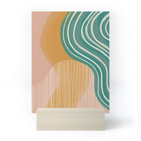 Rachel Szo Morning Swim Mini Art Print
