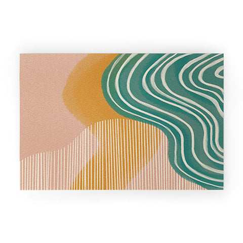 Rachel Szo Morning Swim Welcome Mat