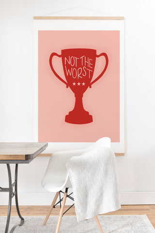 Rachel Szo Not The Worst Art Print And Hanger