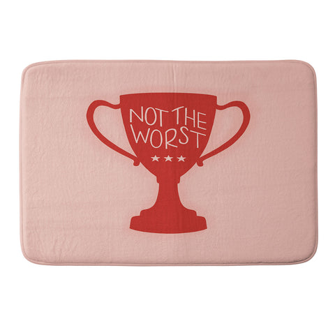 Rachel Szo Not The Worst Memory Foam Bath Mat