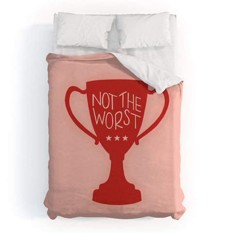 Rachel Szo Not The Worst Duvet Cover