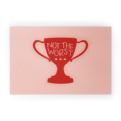 Rachel Szo Not The Worst Welcome Mat