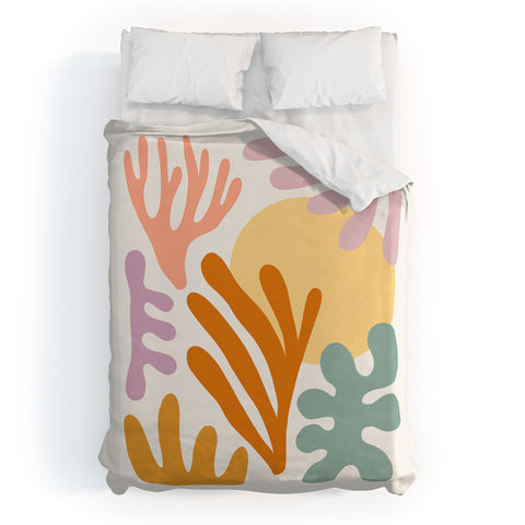Rachel Szo Seagrass Sun Duvet Cover