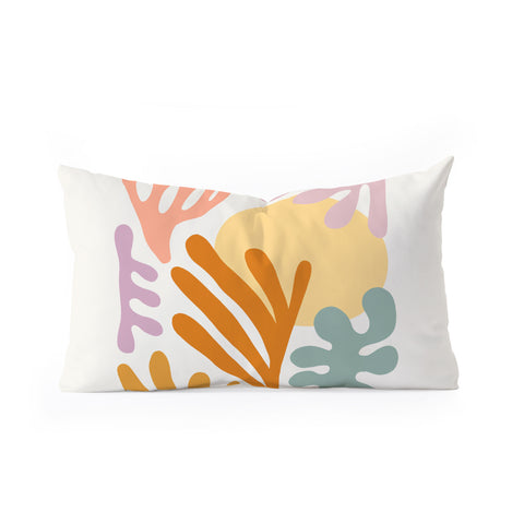 Rachel Szo Seagrass Sun Oblong Throw Pillow