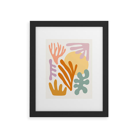 Rachel Szo Seagrass Sun Framed Art Print