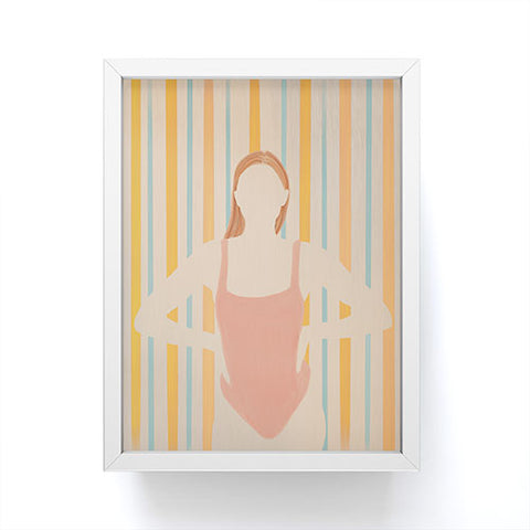 Rachel Szo Summer Bod Framed Mini Art Print