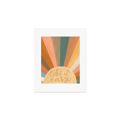 Rachel Szo Take It Easy Sunshine Art Print
