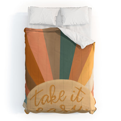 Rachel Szo Take It Easy Sunshine Comforter