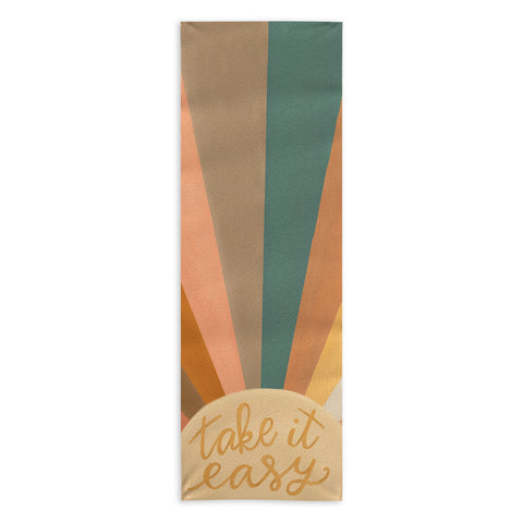 Rachel Szo Take It Easy Sunshine Yoga Towel