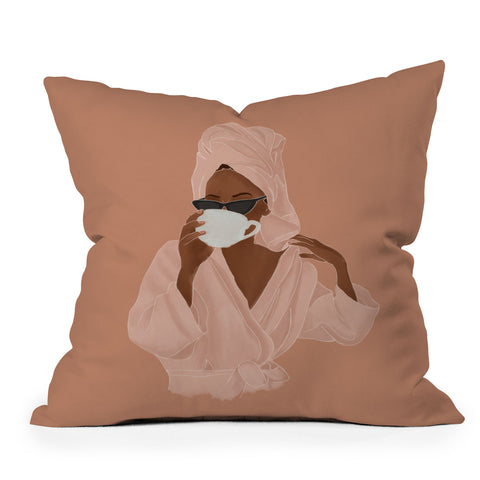 Rachel Szo Treat Yourself Throw Pillow