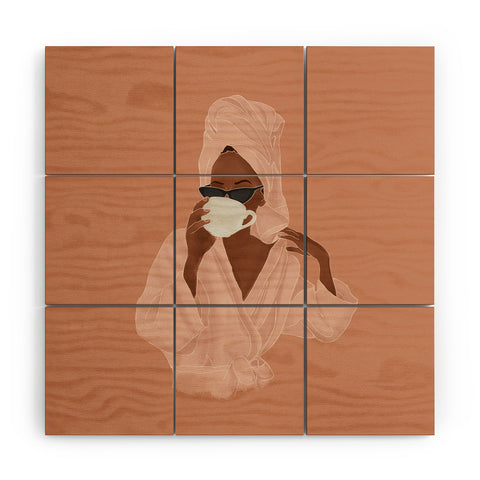 Rachel Szo Treat Yourself Wood Wall Mural