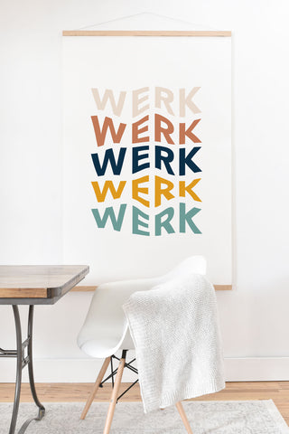 Rachel Szo You Betta Werk Art Print And Hanger