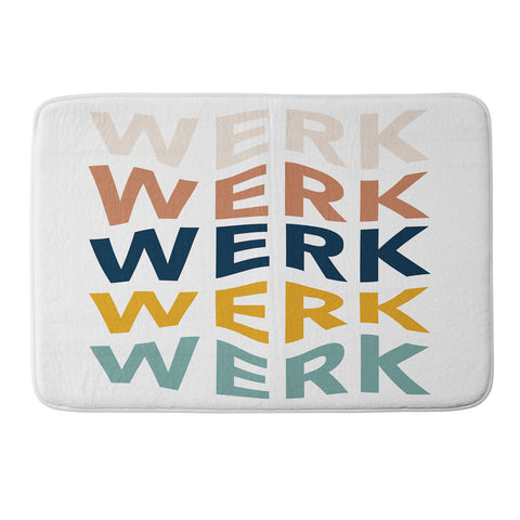 Rachel Szo You Betta Werk Memory Foam Bath Mat