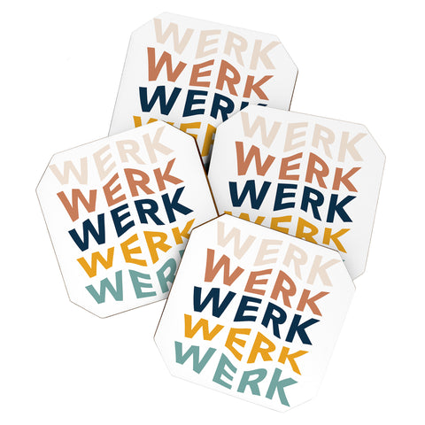Rachel Szo You Betta Werk Coaster Set