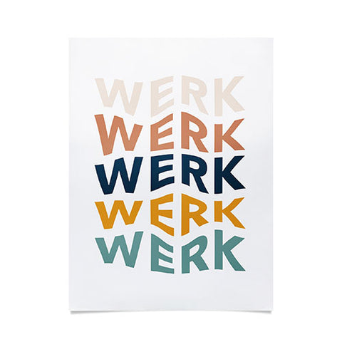 Rachel Szo You Betta Werk Poster