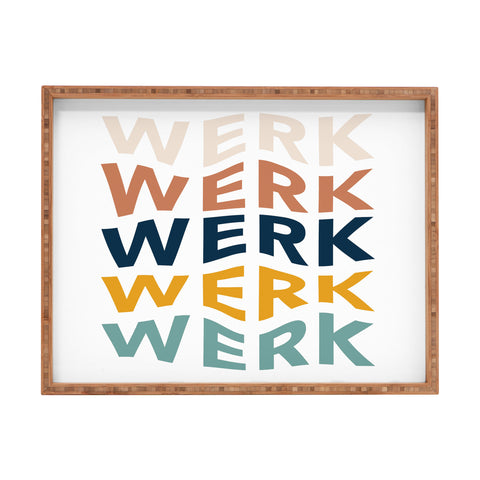 Rachel Szo You Betta Werk Rectangular Tray