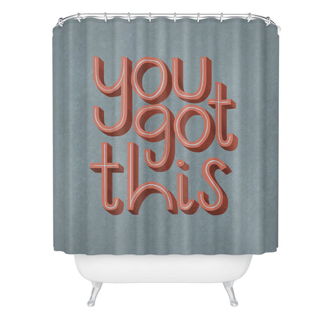Rachel Szo You Got This III Shower Curtain
