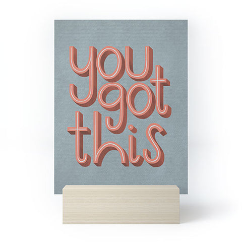 Rachel Szo You Got This III Mini Art Print
