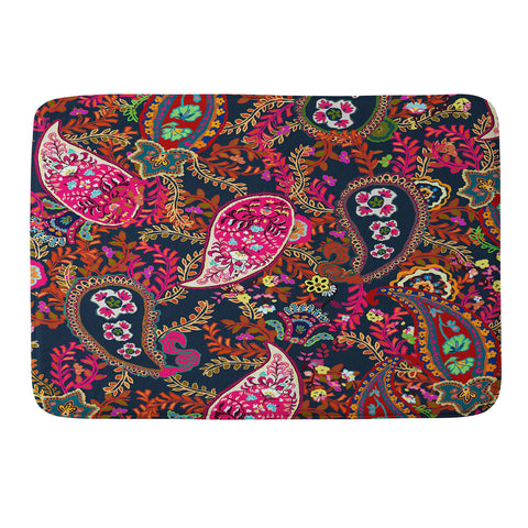 Rachelle Roberts Boho Paisley Memory Foam Bath Mat