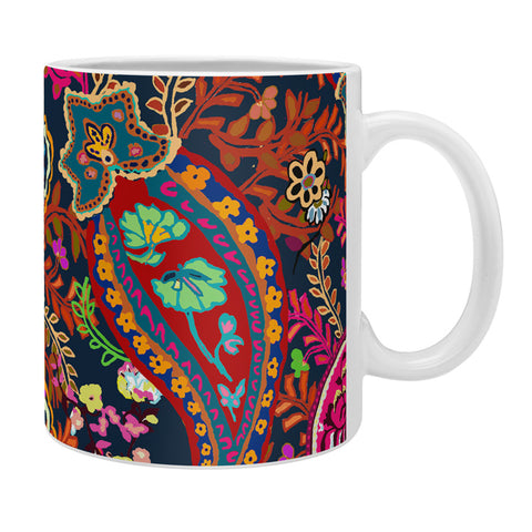Rachelle Roberts Boho Paisley Coffee Mug