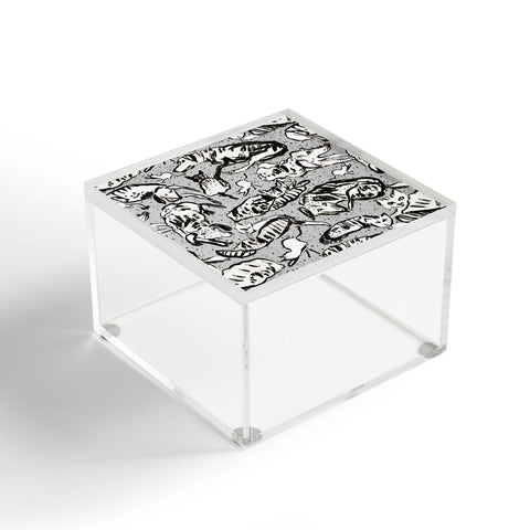 Rachelle Roberts Charming Cats And Dogs Acrylic Box