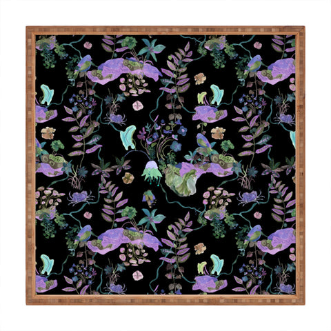 Rachelle Roberts Coral Rainforest Square Tray