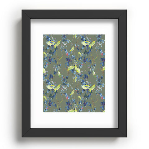 Rachelle Roberts Dandelion Floral Recessed Framing Rectangle
