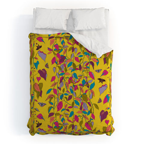 Rachelle Roberts Endless Vines Duvet Cover