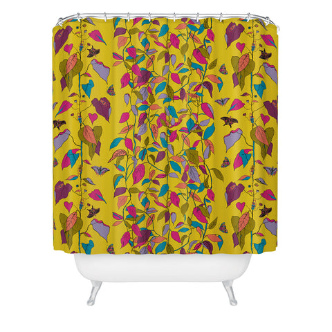 Rachelle Roberts Endless Vines Shower Curtain