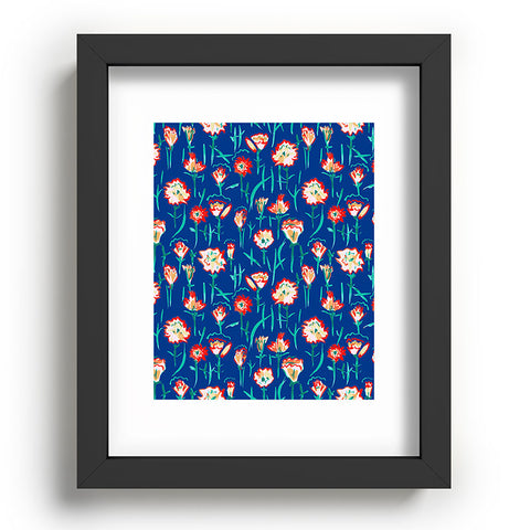Rachelle Roberts Garden Flower Recessed Framing Rectangle
