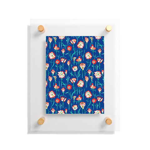 Rachelle Roberts Garden Flower Floating Acrylic Print