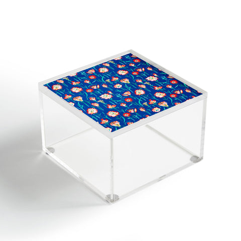 Rachelle Roberts Garden Flower Acrylic Box