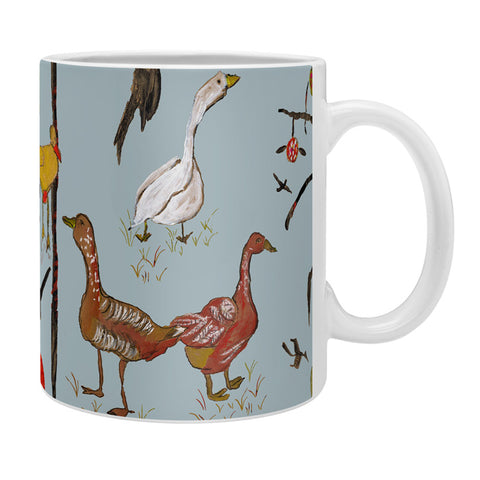 Rachelle Roberts Gathering Of The Webbed Feet Coffee Mug