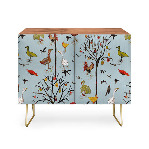 Rachelle Roberts Gathering Of The Webbed Feet Credenza
