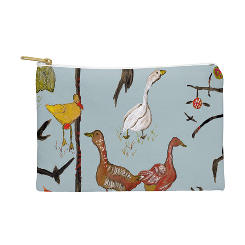 Rachelle Roberts Gathering Of The Webbed Feet Pouch