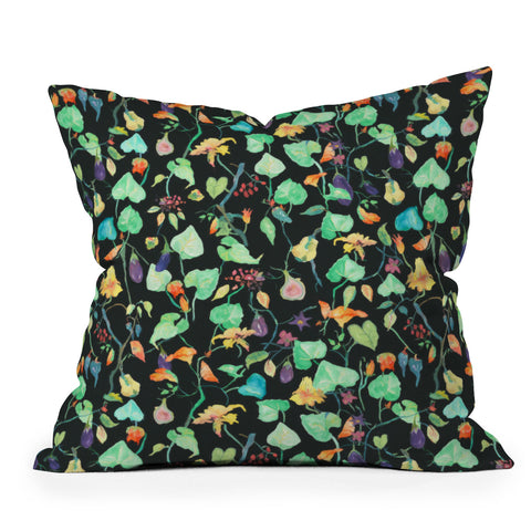 Rachelle Roberts Midnight Picnic Throw Pillow