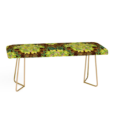 Rachelle Roberts Smoky Corn Field Bench