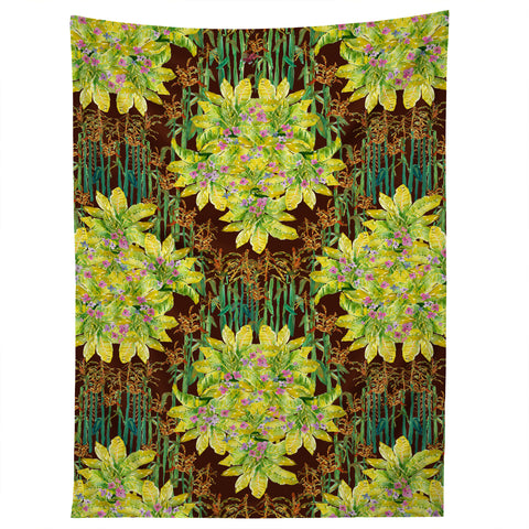 Rachelle Roberts Smoky Corn Field Tapestry