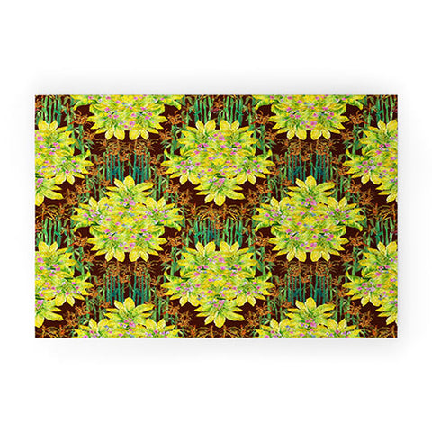 Rachelle Roberts Smoky Corn Field Welcome Mat