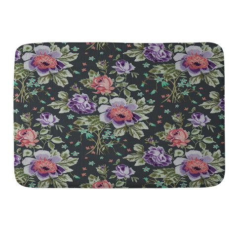 Rachelle Roberts Spring Floral Memory Foam Bath Mat