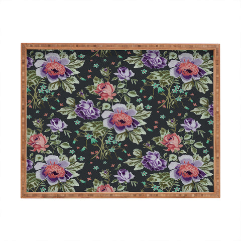 Rachelle Roberts Spring Floral Rectangular Tray
