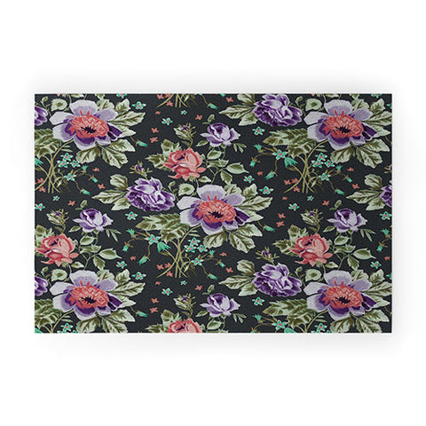 Rachelle Roberts Spring Floral Welcome Mat