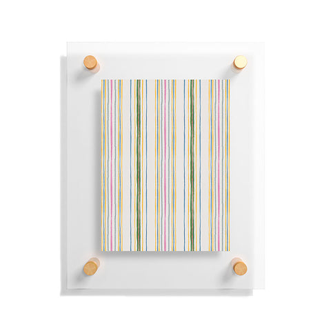 Rachelle Roberts Ticker Stripe Floating Acrylic Print
