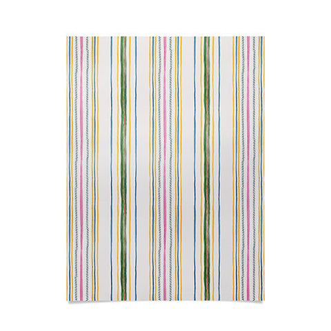 Rachelle Roberts Ticker Stripe Poster