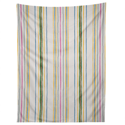 Rachelle Roberts Ticker Stripe Tapestry