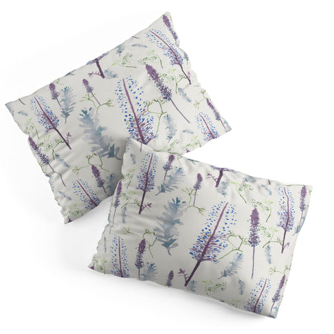 Rachelle Roberts Winter Pinecone Pillow Shams