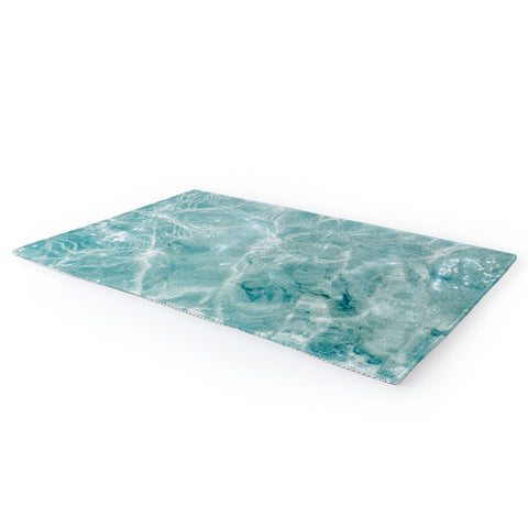 raisazwart Clear blue water Colorful ocean Area Rug